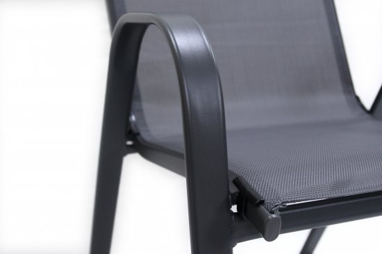 Стул садовый Almi GS031 55x73x91 см сталь цвет серый