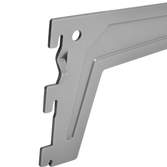 Кронштейн для полок Spaceo 50 см нагрузка до 25 кг цвет серебро