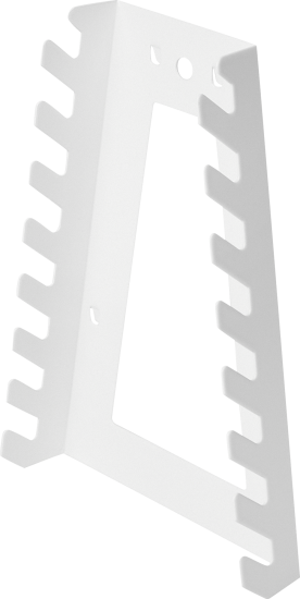 Держатель для гаечных ключей на перфопанели Spaceo 12.7x19.5x3.5 см сталь цвет белый