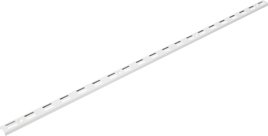 Направляющая двухрядная Spaceo 150 см цвет белый