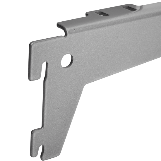 Кронштейн для полок Spaceo 30 см нагрузка до 25 кг цвет серебро 2 шт