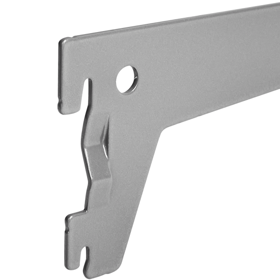 Кронштейн для полок Spaceo 30 см нагрузка до 25 кг цвет серебро