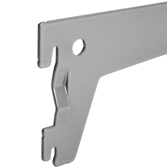 Кронштейн для полок Spaceo 40 см нагрузка до 25 кг цвет серебро