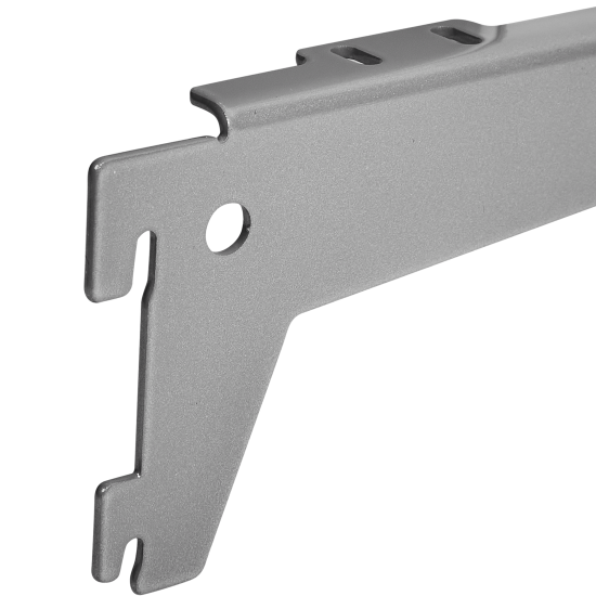 Кронштейн для полок Spaceo 40 см нагрузка до 25 кг цвет серебро 2 шт