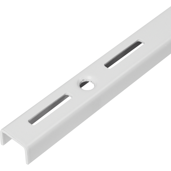 Направляющая однорядная Spaceo 200 см цвет белый