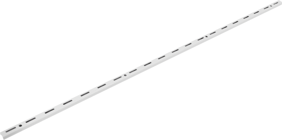 Направляющая однорядная Spaceo 100 см цвет белый