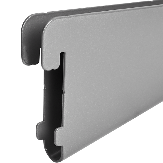 Кронштейн для полок Spaceo 25 см нагрузка до 25 кг цвет серебро