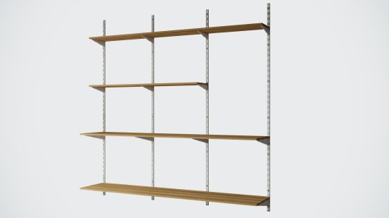 Кронштейн для полок Spaceo 25 см нагрузка до 25 кг цвет белый 10 шт