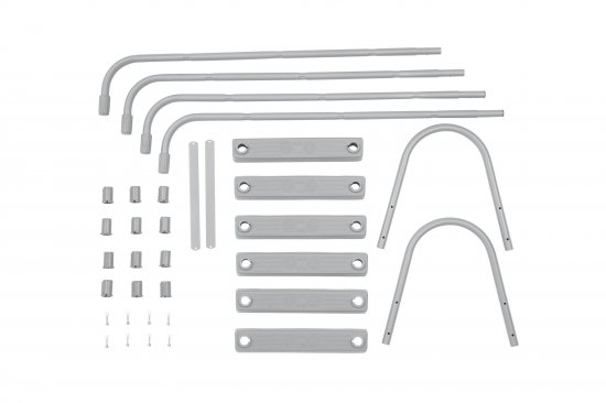 Лестница для бассейна Bestway пластик 107x42 см цвет серебристый