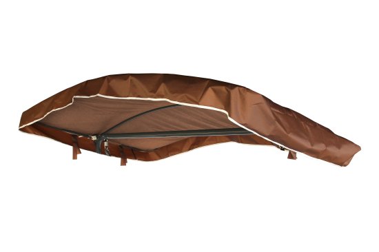 Тент для садовый качелей полиэстер 211x128 см цвет коричневый