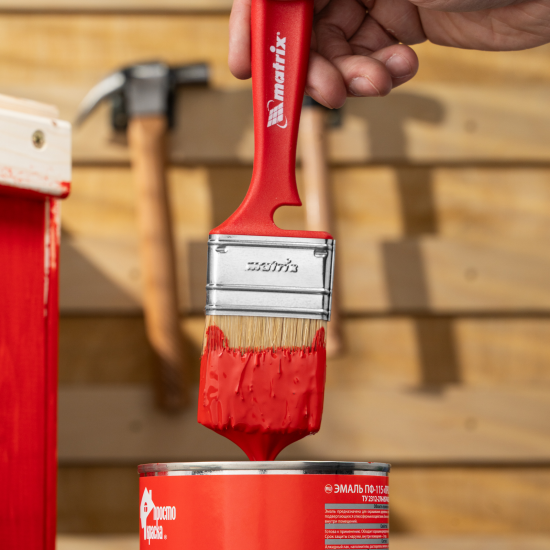 Кисть для алкидных красок Matrix 50 мм натуральная щетина