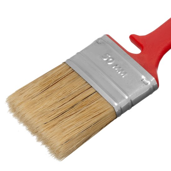 Кисть плоская для алкидных красок Matrix 50 мм натуральная щетина