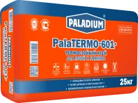 Клей для облицовки печей и каминов Paladium PalaTERMO-601 огнеупорность 150°С 25кг