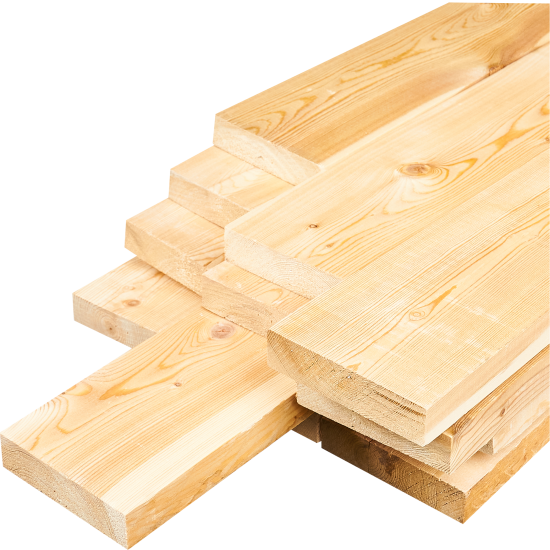 Доска строганая 2000x140x43 мм лиственница 0.28 м²