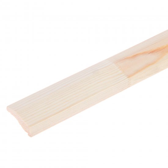 Плинтус деревянный сращенный ПРС-50 13x50x2200 мм хвоя Экстра