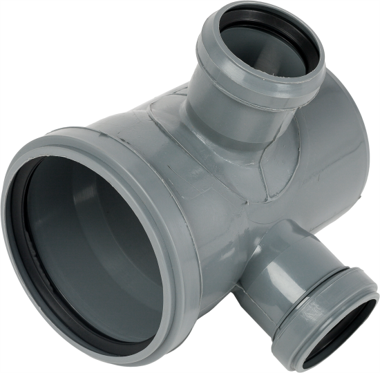 Крестовина двухплоскостная Политэк 110x50x50x110/87° полипропилен