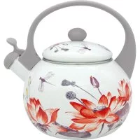 Эмалированный чайник appetite Lotus