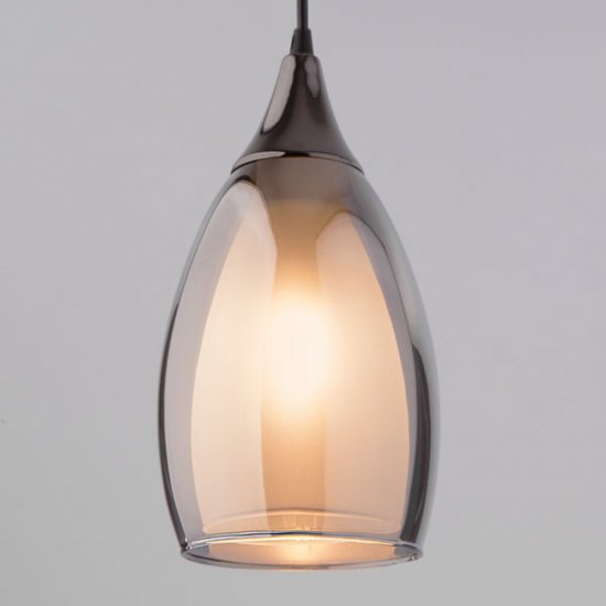 Светильник подвесной Eurosvet Cosmic Е14 15 Вт 3 кв.м черный жемчуг IP20 (00000086203)