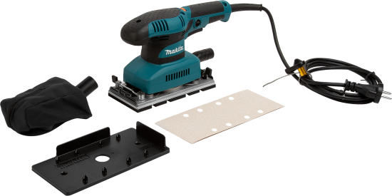 Вибрационная шлифмашина Makita BO3711, 190 Вт, 93x185 мм