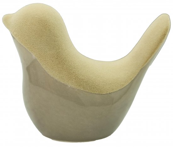 Изделие декоративное Птичка керамика 10.5x5.8x8.5 см цвет коричневый