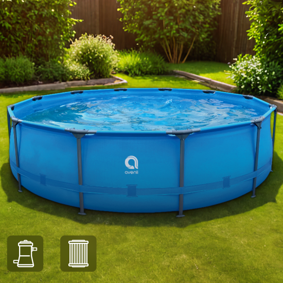 Каркасный бассейн Avenli 360x99 см 8812 л с фильтром