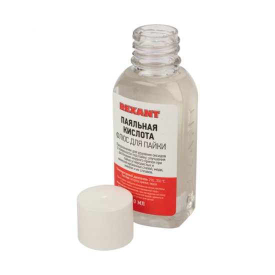 Флюс Rexant Паяльная кислота 30 мл (09-3610)