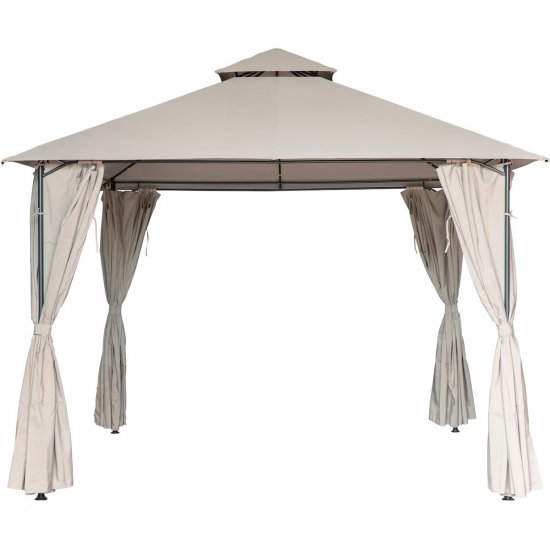 Павильон Naterial Oxis 300x280x300 см бежевый
