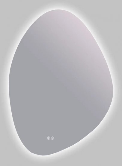 Зеркало для ванной Ницца DSNZ5070 с подсветкой сенсорное с подогревом 50x70 см