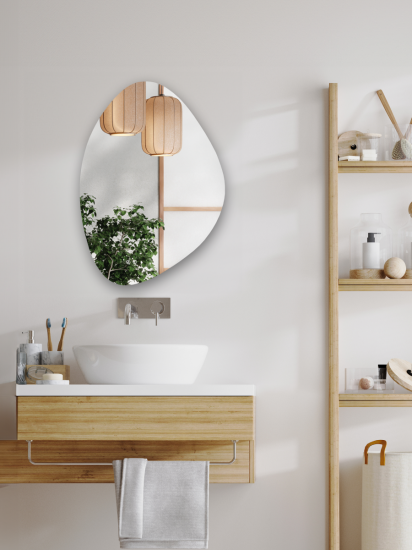 Зеркало для ванной Ницца DSNZ5070 с подсветкой сенсорное с подогревом 50x70 см