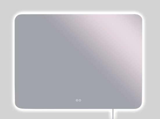 Зеркало для ванной Сингапур DSSN8060 с подсветкой сенсорное с подогревом 80x60 см
