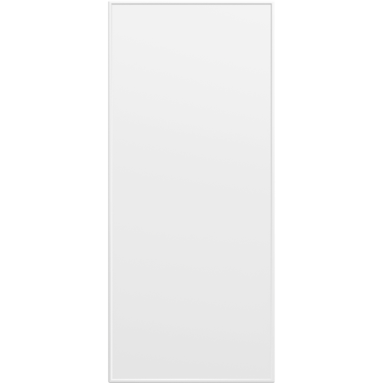 Фасад для кухонного шкафа Инта 44.7x102.1 см Delinia ID МДФ цвет белый
