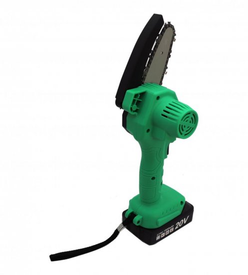 Пила аккумуляторная Zitrek Greensaw 082-1850 20 В шина 10 см 2x1.5 Ач АКБ и ЗУ в комплекте