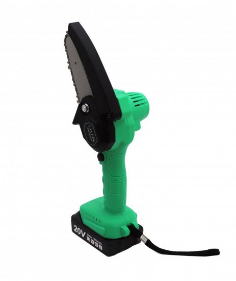 Пила аккумуляторная Zitrek Greensaw 082-1850 20 В шина 10 см 2x1.5 Ач АКБ и ЗУ в комплекте
