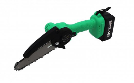 Пила аккумуляторная Zitrek Greensaw 082-1850 20 В шина 10 см 2x1.5 Ач АКБ и ЗУ в комплекте