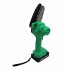 Пила аккумуляторная Zitrek Greensaw 082-1850 20 В шина 10 см 2x1,5 Ач АКБ и ЗУ в комплекте