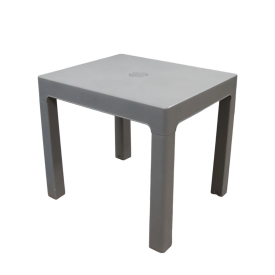 Стол для шезлонга складной Adriano 48.5x40.5x42 см полипропилен бежевый