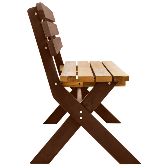 Скамья Аттерия 148x61x89 см дерево цвет бежевый