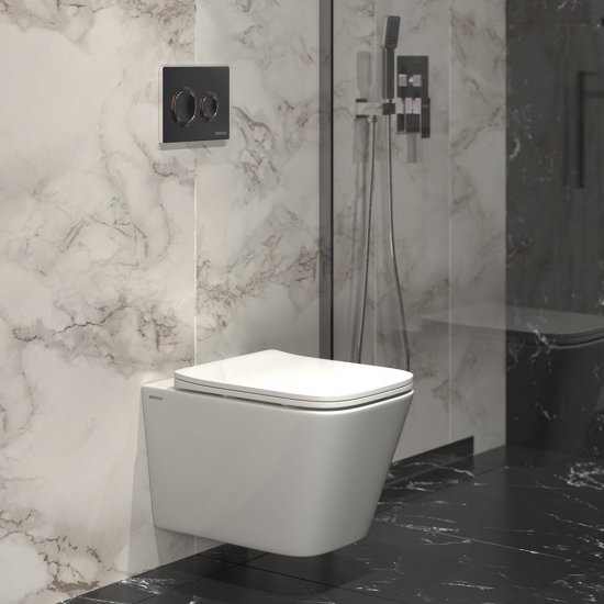 Клавиша смыва для инсталляций Berges Balance BO хром глянцевый (041463)