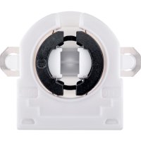 Патрон для лампы G13 Duwi ПВХ 60 Вт IP20 торцевой белый (24665 7)