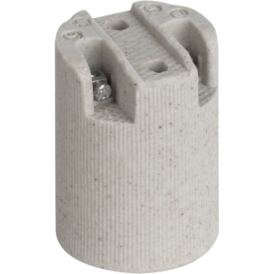 Патрон для лампы Е14 Duwi керамический 60 Вт IP20 подвесной белый (24614 5)