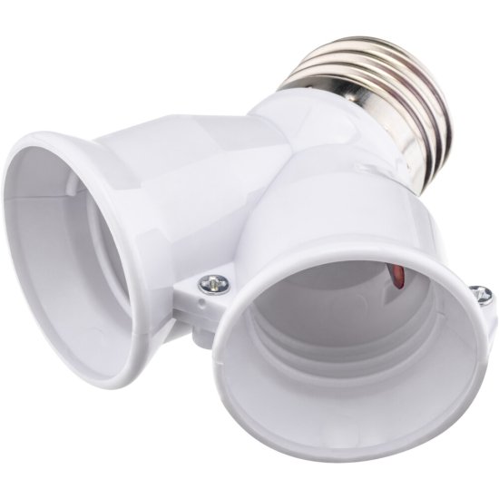Переходник для ламп Е27-2хЕ27 Duwi IP20 (24640 4)