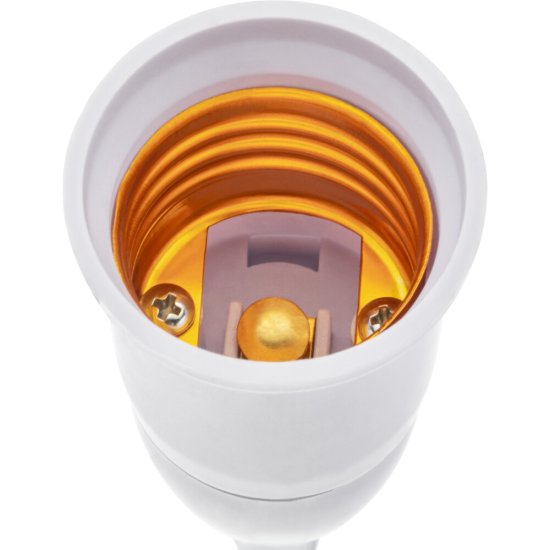 Переходник для ламп Е27-Е40 Duwi IP20 гибкий с выключателем (24650 3)