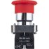 Кнопка грибок Düwi BS542 250 В IP40 с фиксацией поворотная красная (26864 2)