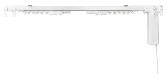 Электрокарниз умный для раздвижных штор Эскар Mage 400 см белый