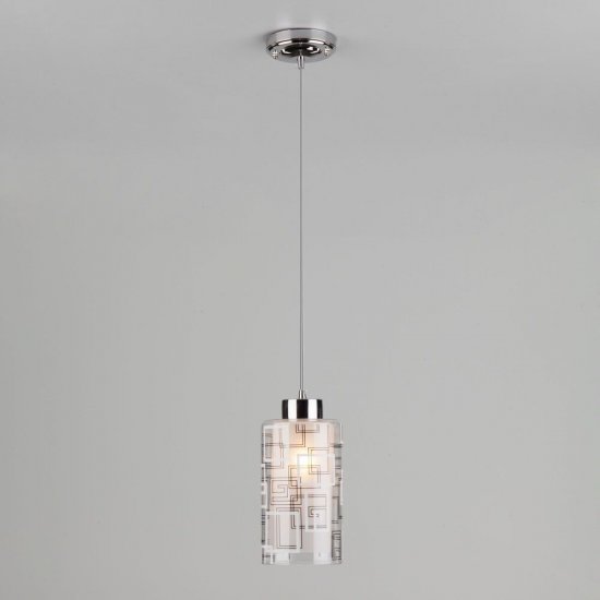 Светильник подвесной Eurosvet Stella Е27 60 Вт 4 кв.м белый IP20 (00000073688)