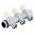 Коллектор Tiemme 3/4 ВР(г) х 3 выхода 1/2 НР(ш) х 3/4 НР(ш) регулируемый (1860005)