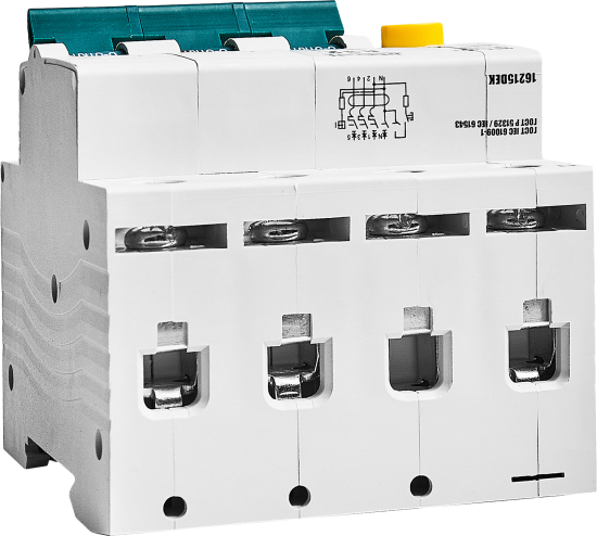 Дифференциальный автомат Dekraft АВДТ 3P N C32 А 30 мА 6 кА C16215DEK