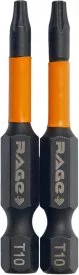 Бита ударная Rage 554145 T10x50 мм, 2 шт.
