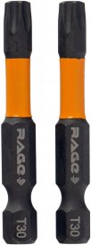Бита ударная Rage 554150 T30x50 мм, 2 шт.