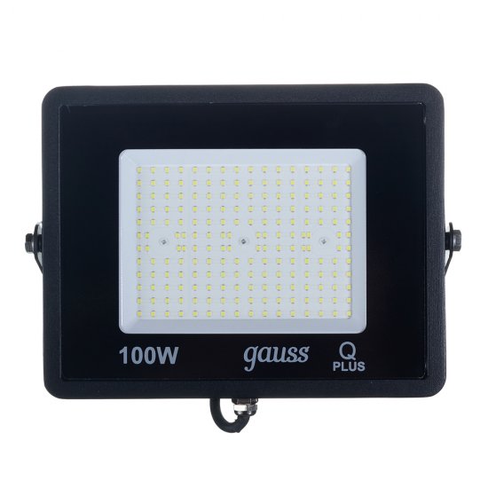 Прожектор светодиодный Gauss Qplus ДО-100 6500К 100 Вт IP65 черный
